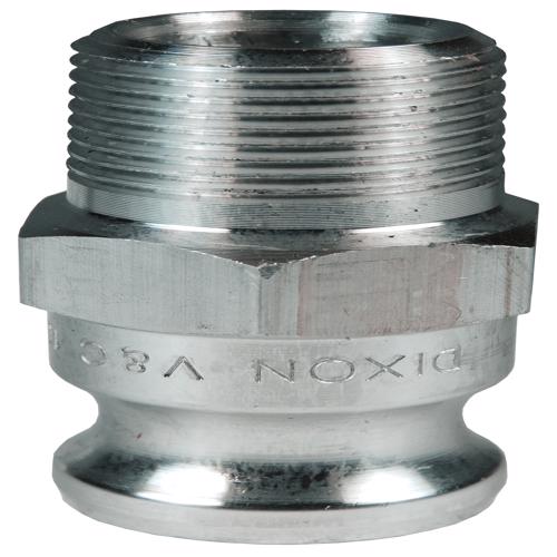 400-F-AL Dixon® Boss-Lock™ Cam & Groove Type F Adapter x Male NPT 400-F-AL Aluminum Boss-Lock™ Type F Adapter x Male NPT